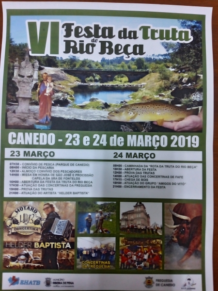 Festa da Truta do Rio Beça - Canedo